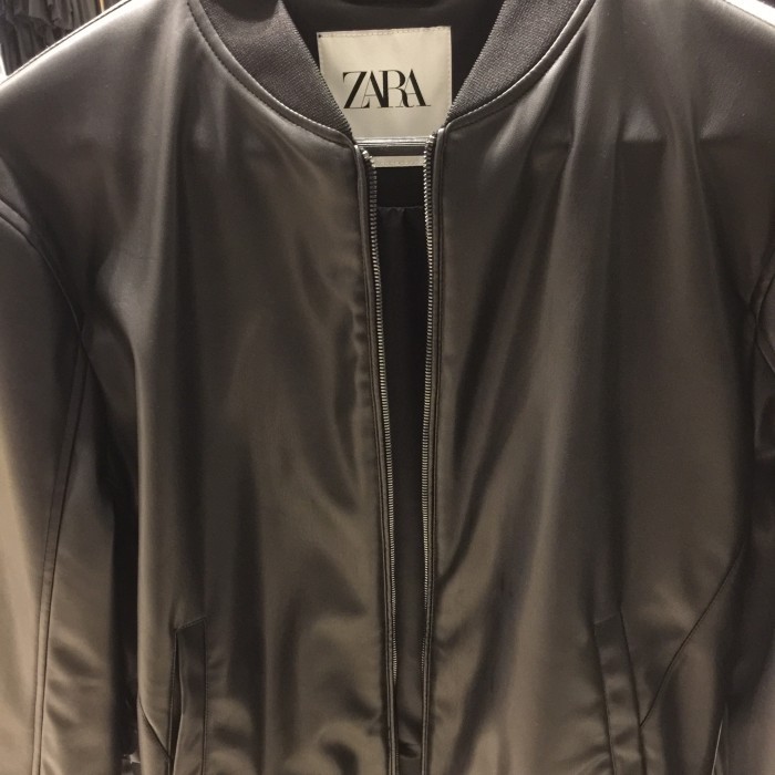 Jaket kulit zara man online