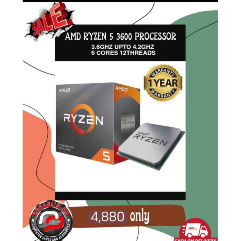 AMD Ryzen 5 3600X Price & Voucher Oct 2026 | BigGo Philippines