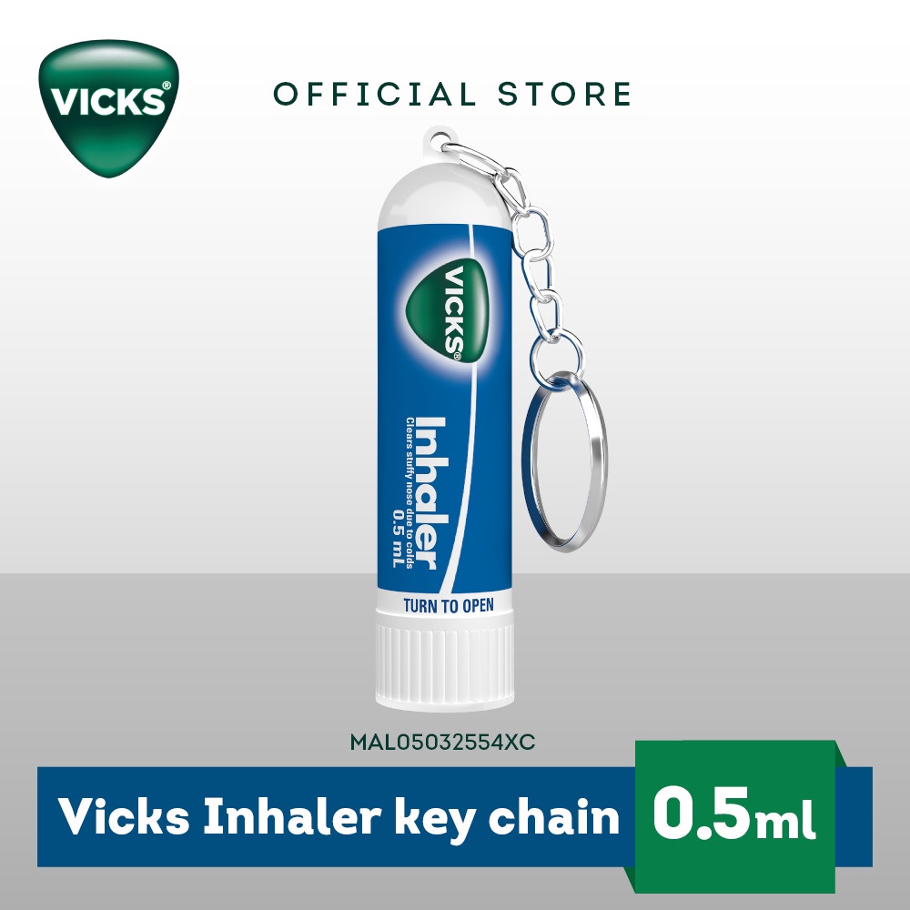 BeliOn9] Vicks Inhaler Clear Stuffy Nose Due to Colds 0.5ml