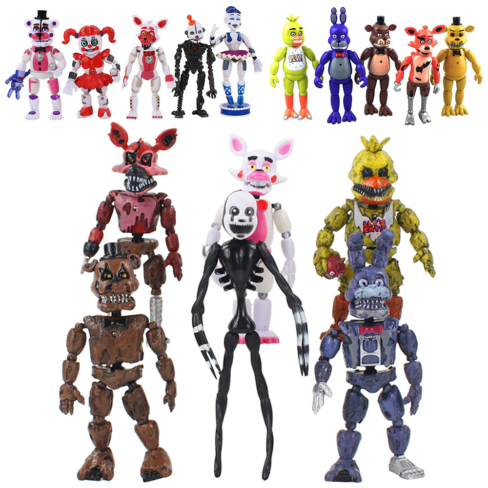 ❖1pcs FNAF Plush Toys 18cm Five Nights At Freddy's 4 Freddy Bear