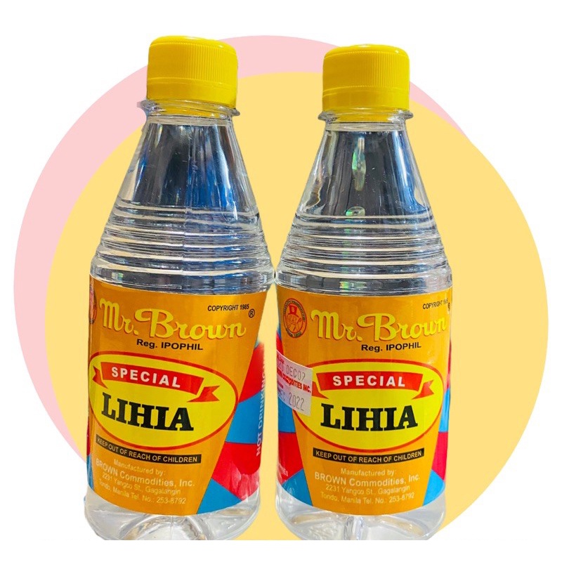 Lye Water / Lihia 60ml, 375ml (Green Leaves)