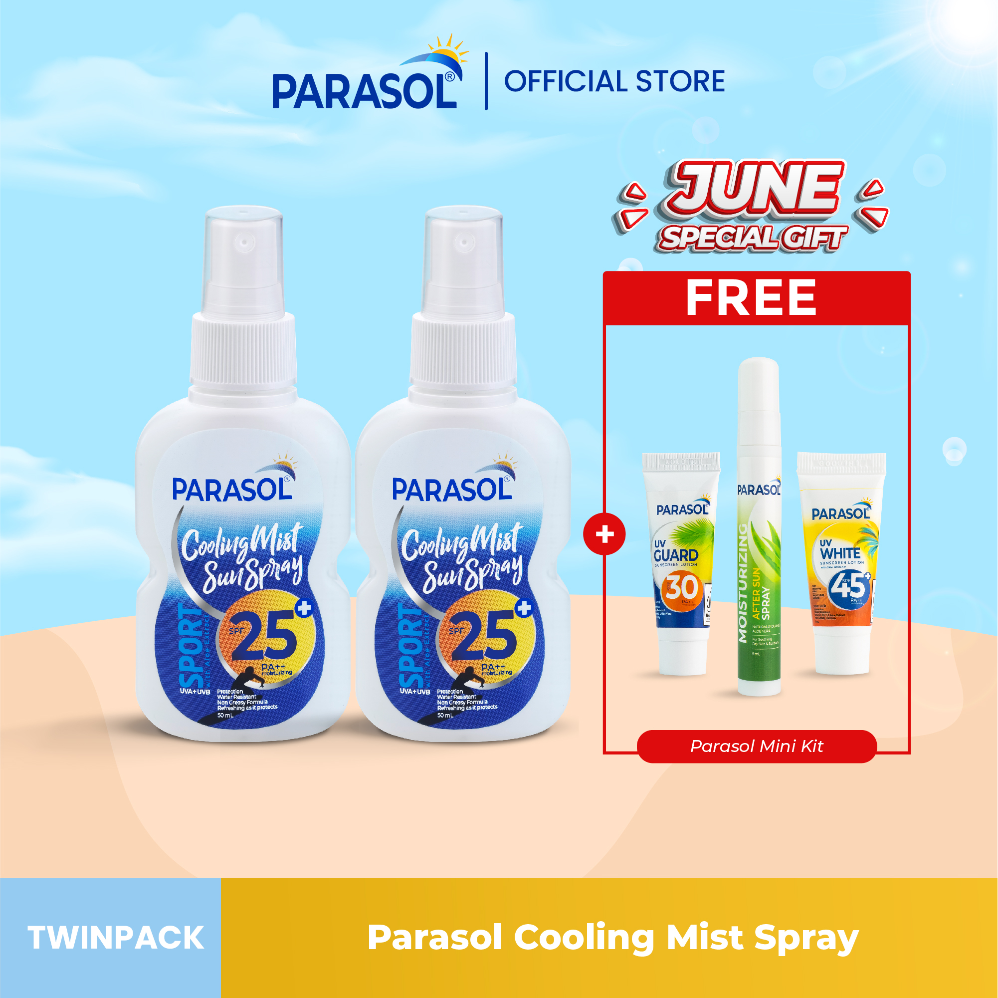 Harga sunblock badan spf 50 spray Terbaru Okt 2025 BigGo Indonesia