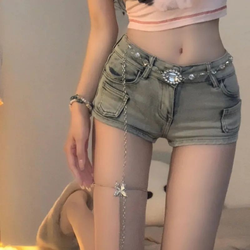 sale ladies denim shorts ripped denim shorts women' s hot pants 色