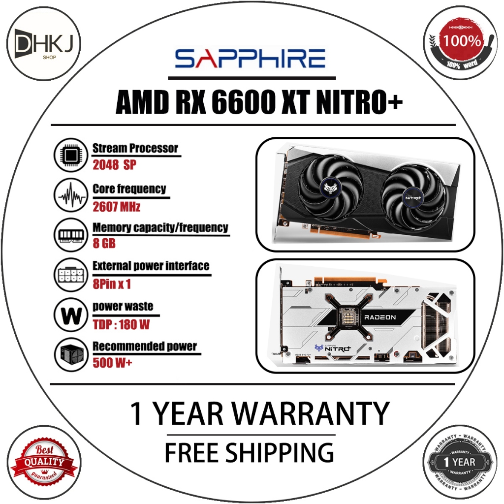 RX 6600 Used Price & Voucher Oct 2026 | BigGo Philippines