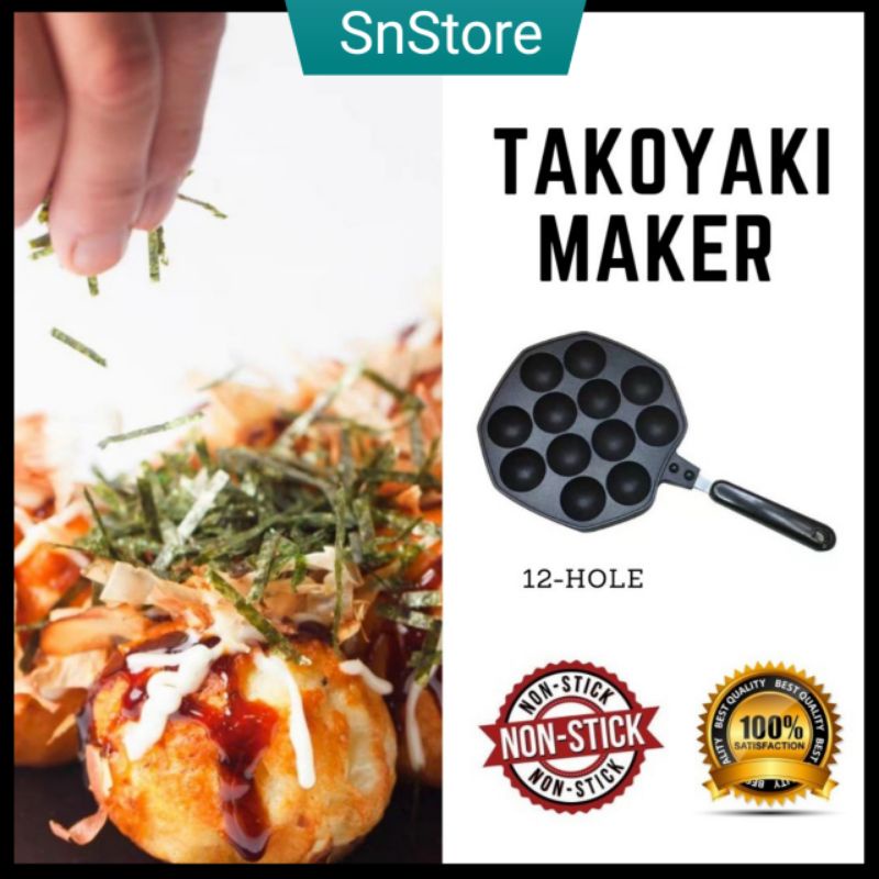 28 Holes 4cm Takoyaki Hot Plate Non Stick In Home Takoyaki Takoyaki Plate  Takoyaki Alumin