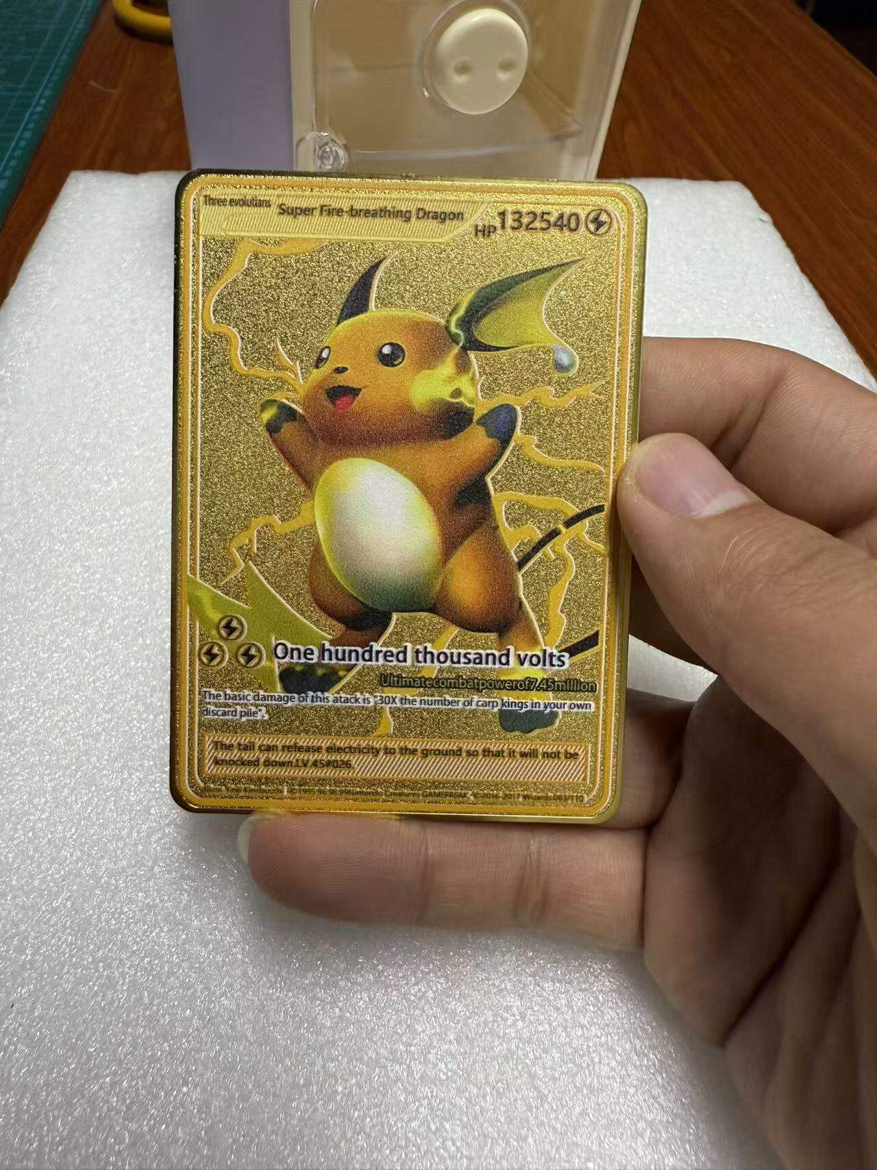 gold super fire breathing dragon pokemon card - Charizard ex 228/197 - Obsidian Flames - Hyper Rare My Super fire breathing dragon