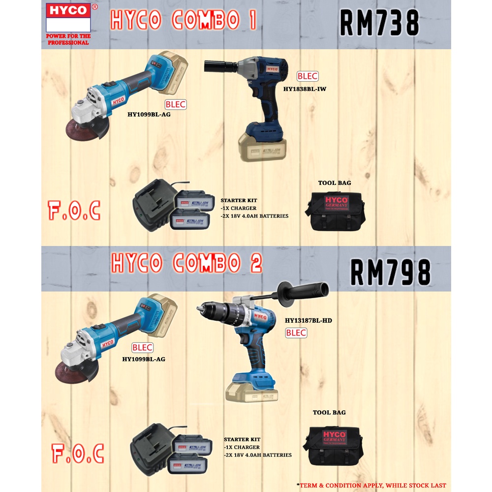 Hyco best sale cordless drill