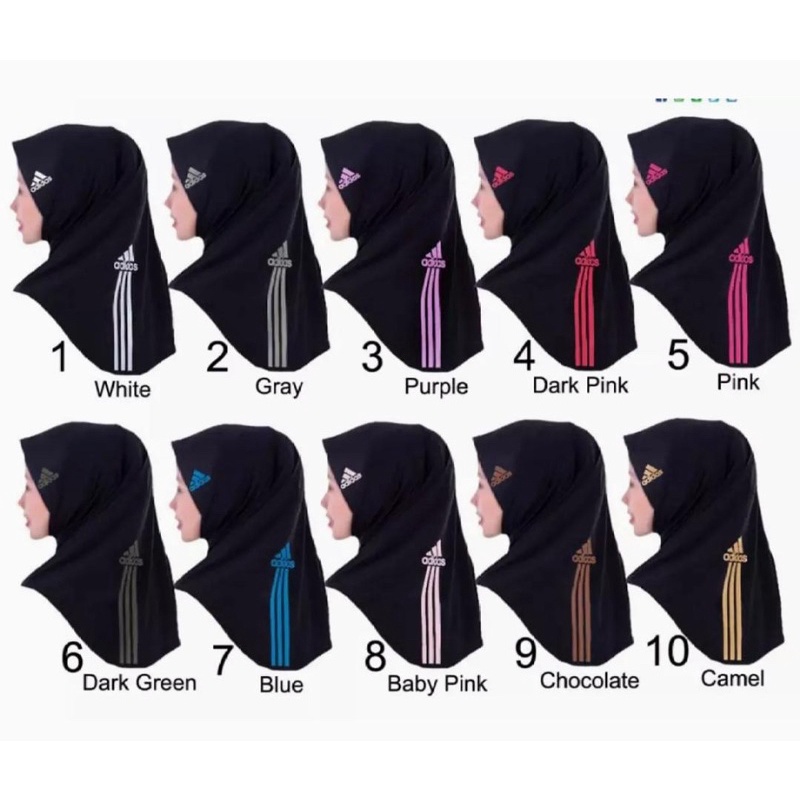 Tudung cheap sport adidas