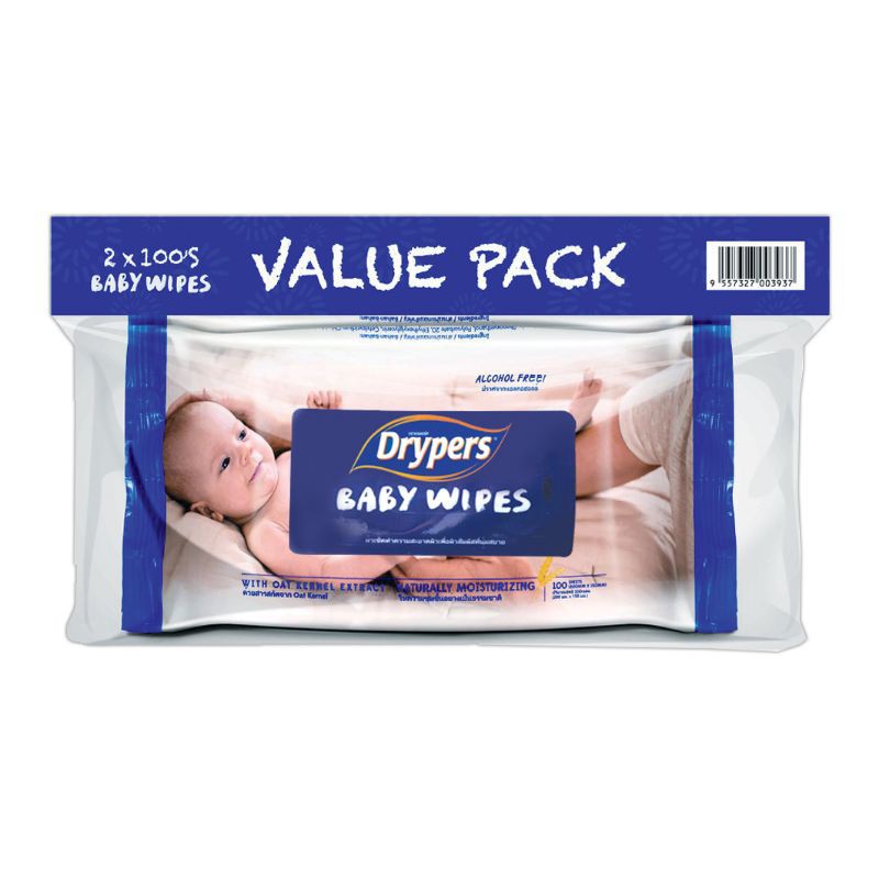 Drypers best sale wet tissue