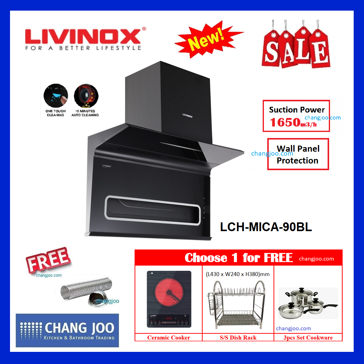 livinox mica hood