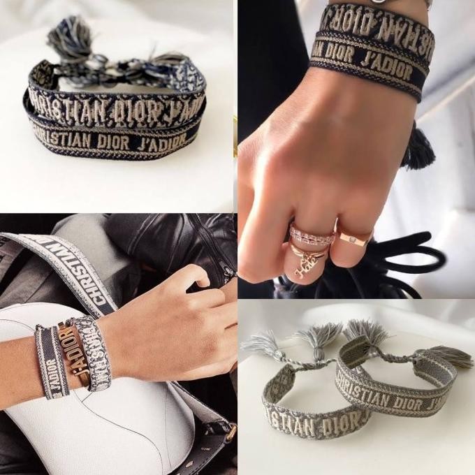 Gelang dior woven online