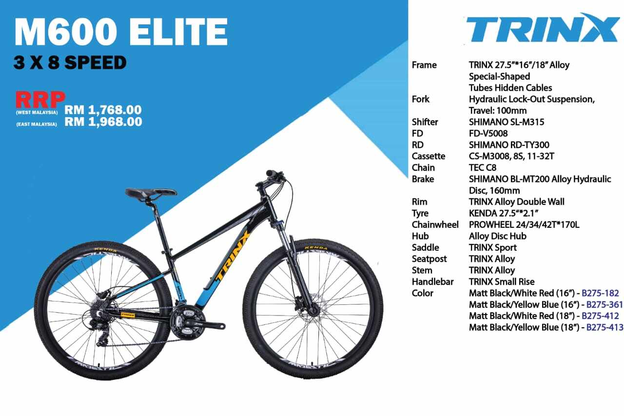 Trinx m600 sale quest 29er price