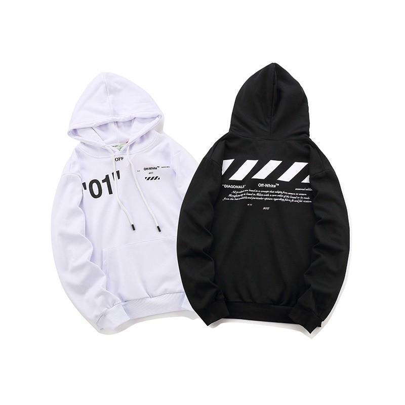 Hoodie off white discount putih