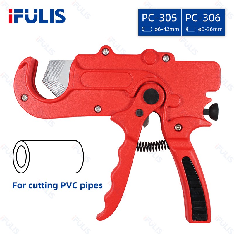PVC Plastic Pipe Hose Plumbing Cutter Cut Tool SM-PC206