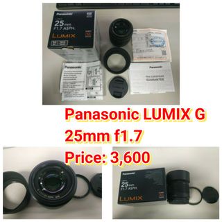 25mm F1.7 Panasonic的價格推薦- 2023年8月| 比價比個夠BigGo