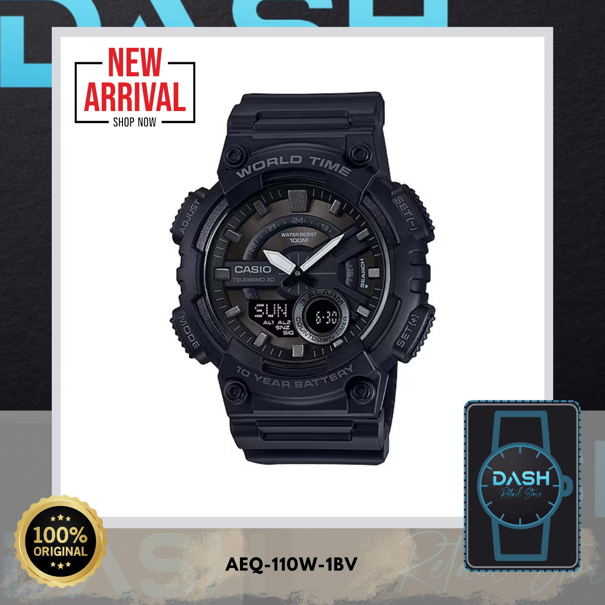 Casio 5479 hotsell aeq 100 price