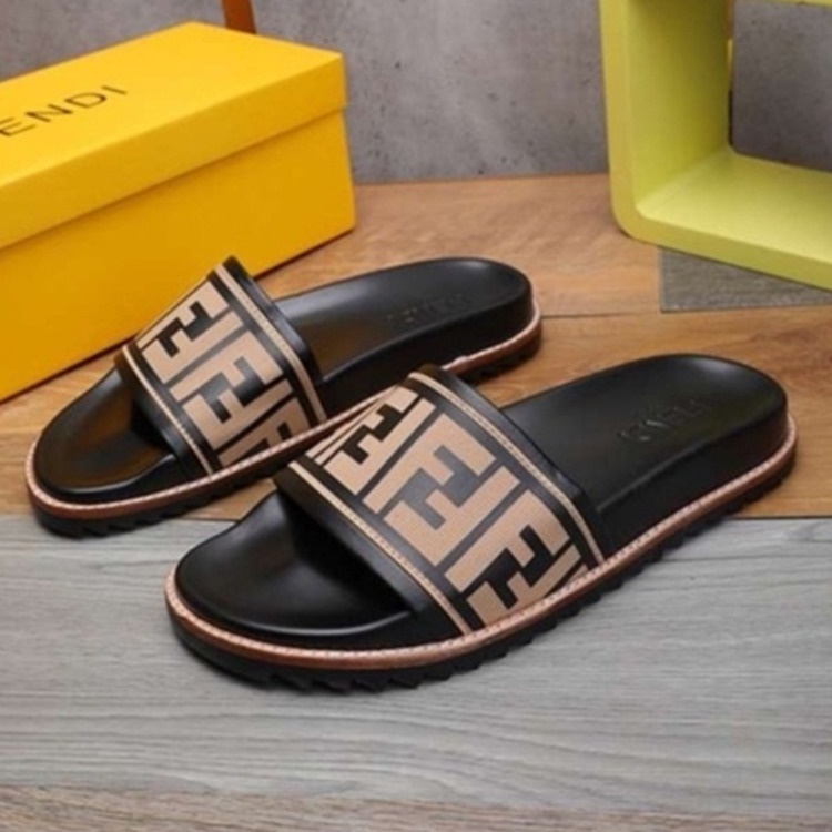 Fendi flip cheap flops replica