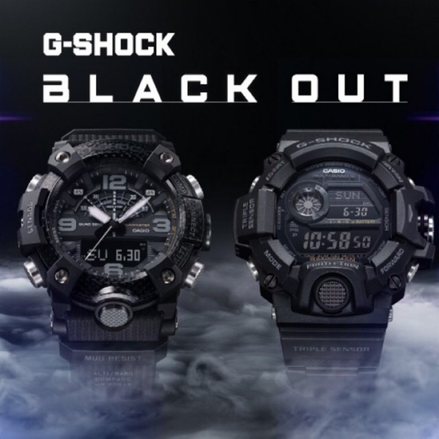 G shock rangeman 9400 blackout hot sale