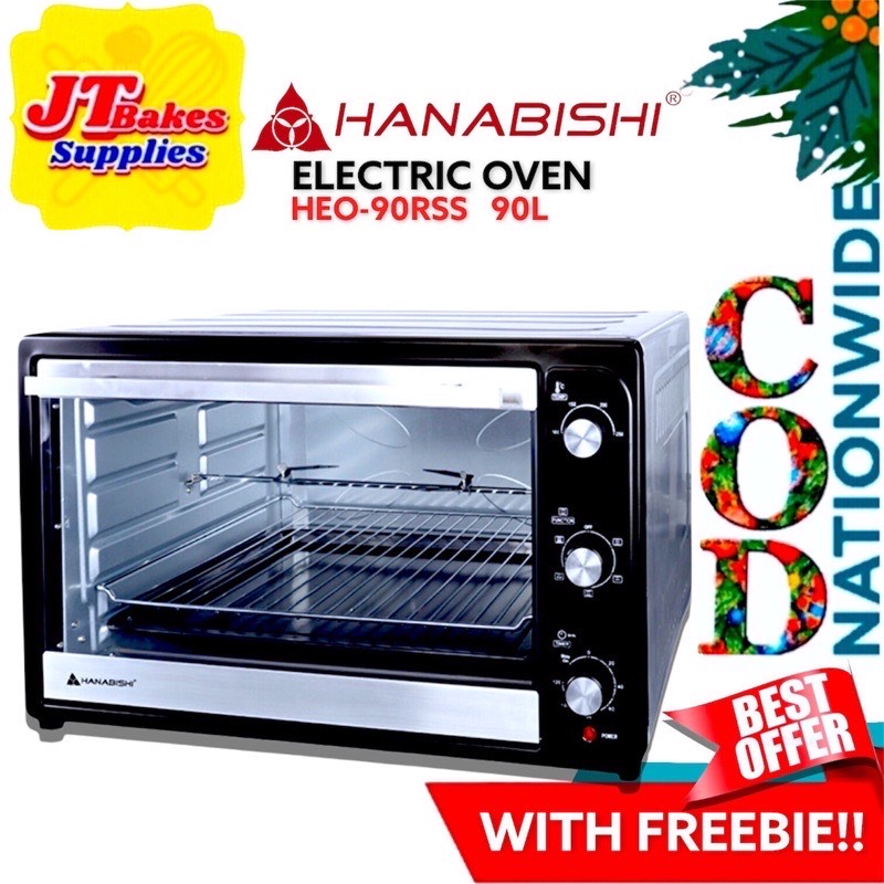 hanabishi electric oven 55 liters