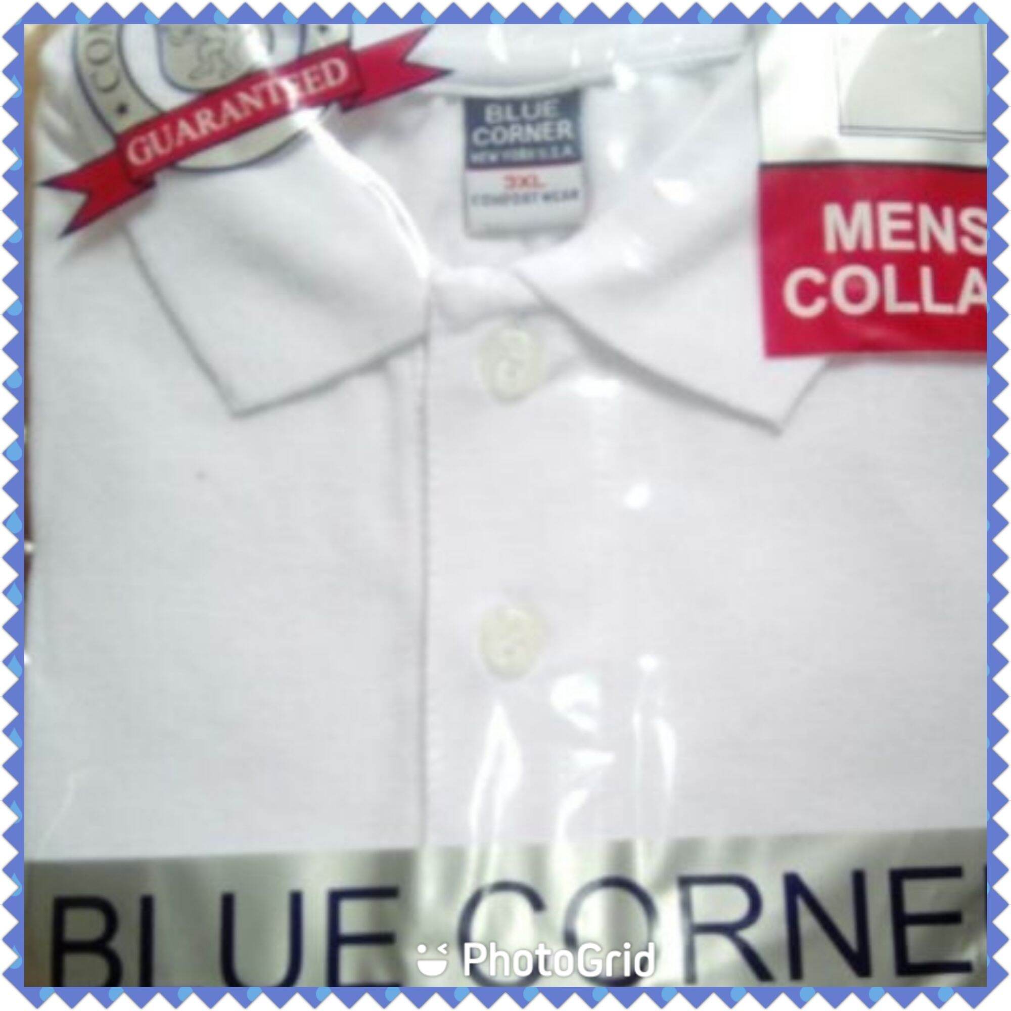 Blue corner 2024 white polo shirt