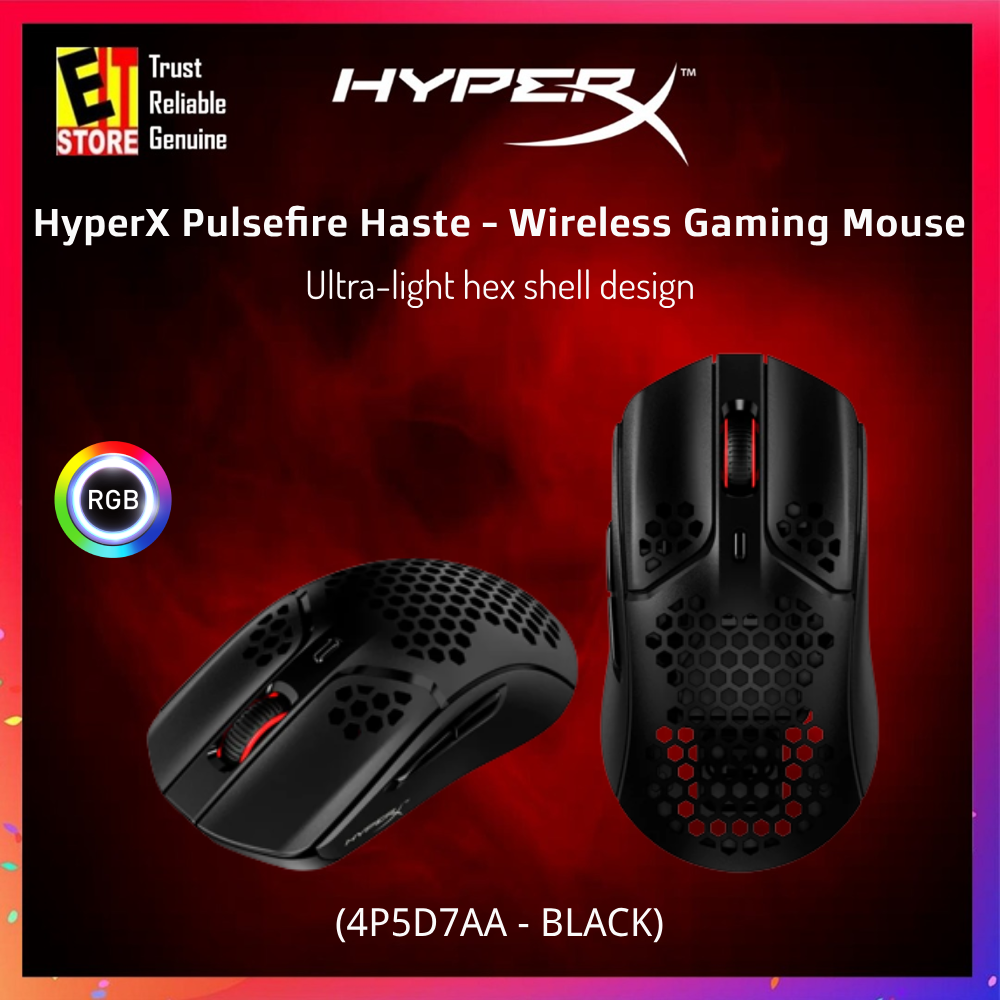 Hyperx Pulsefire Haste 2 Rgb Wireless Gaming Mouse 8000mhz 2.4ghz