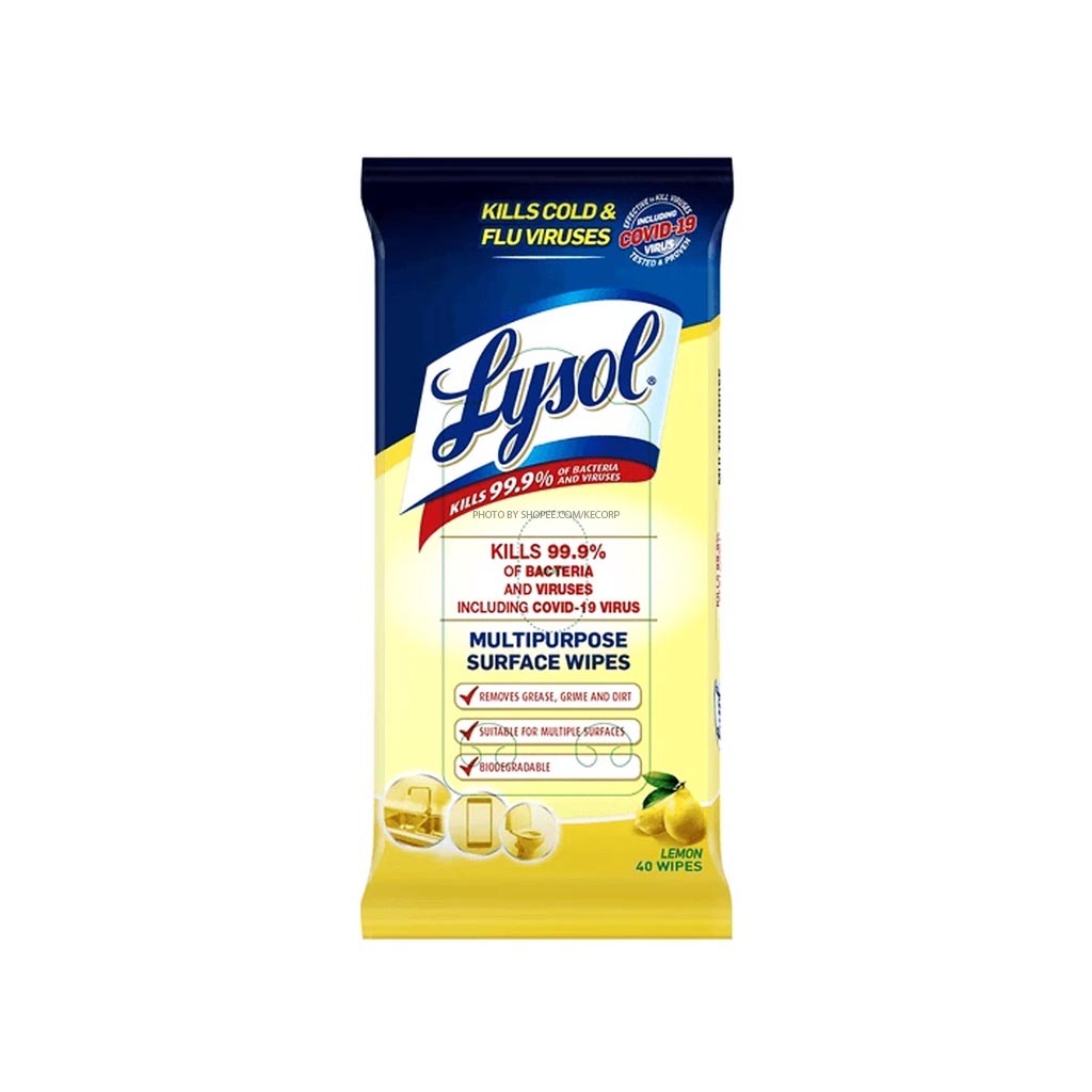 Lysol Wipes Price &amp; Voucher Feb 2024|BigGo Philippines
