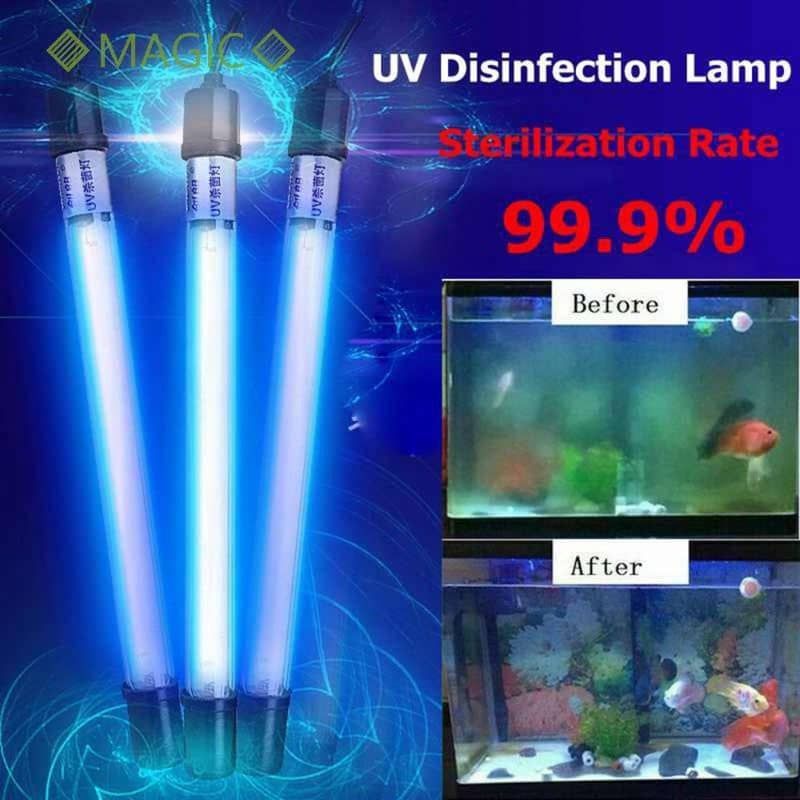 Sunsun AUV Fish Tank UV Germicidal Lamp Ultraviolet Fish Pond