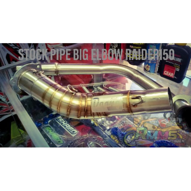 Suzuki raider 150 store stock pipe price