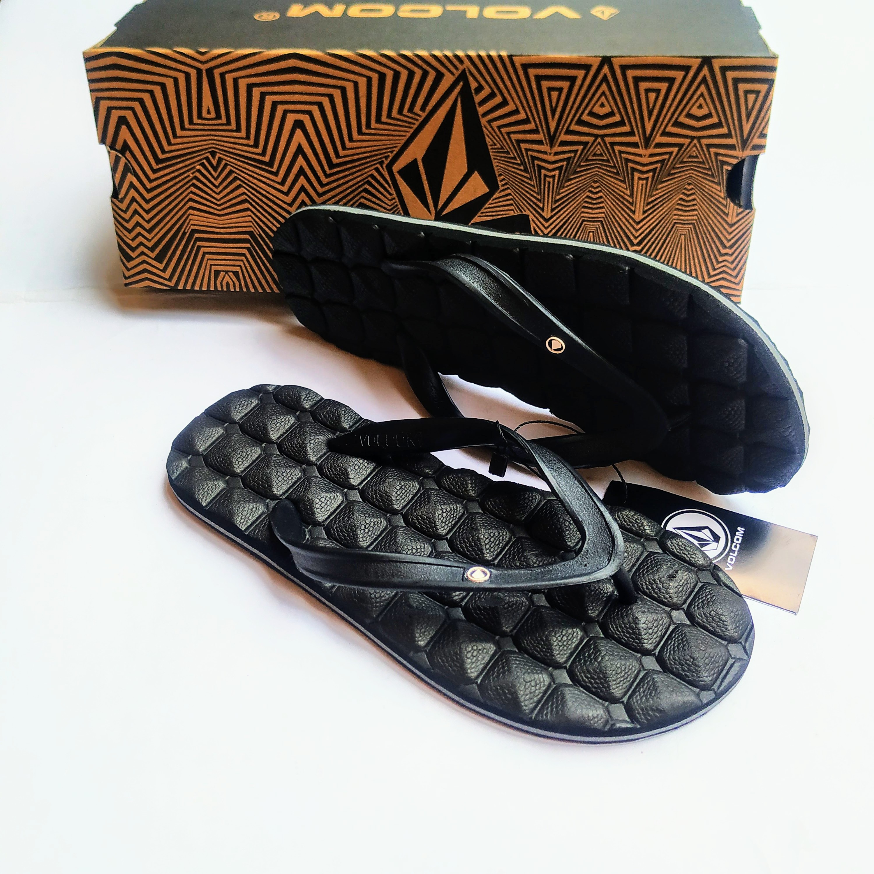 Harga sandal hot sale volcom original