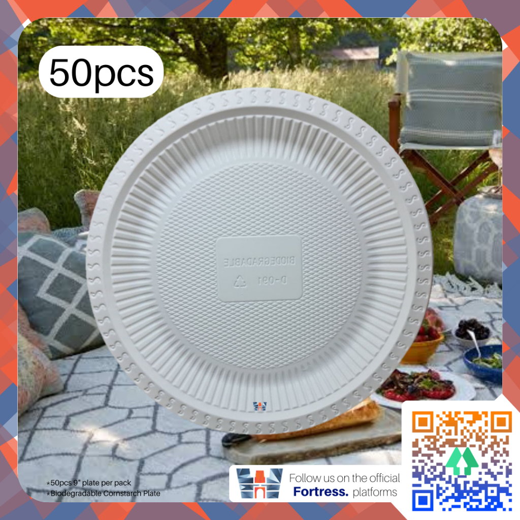 Cornstarch Disposable Plate Price & Voucher Oct 2026 | BigGo Philippines