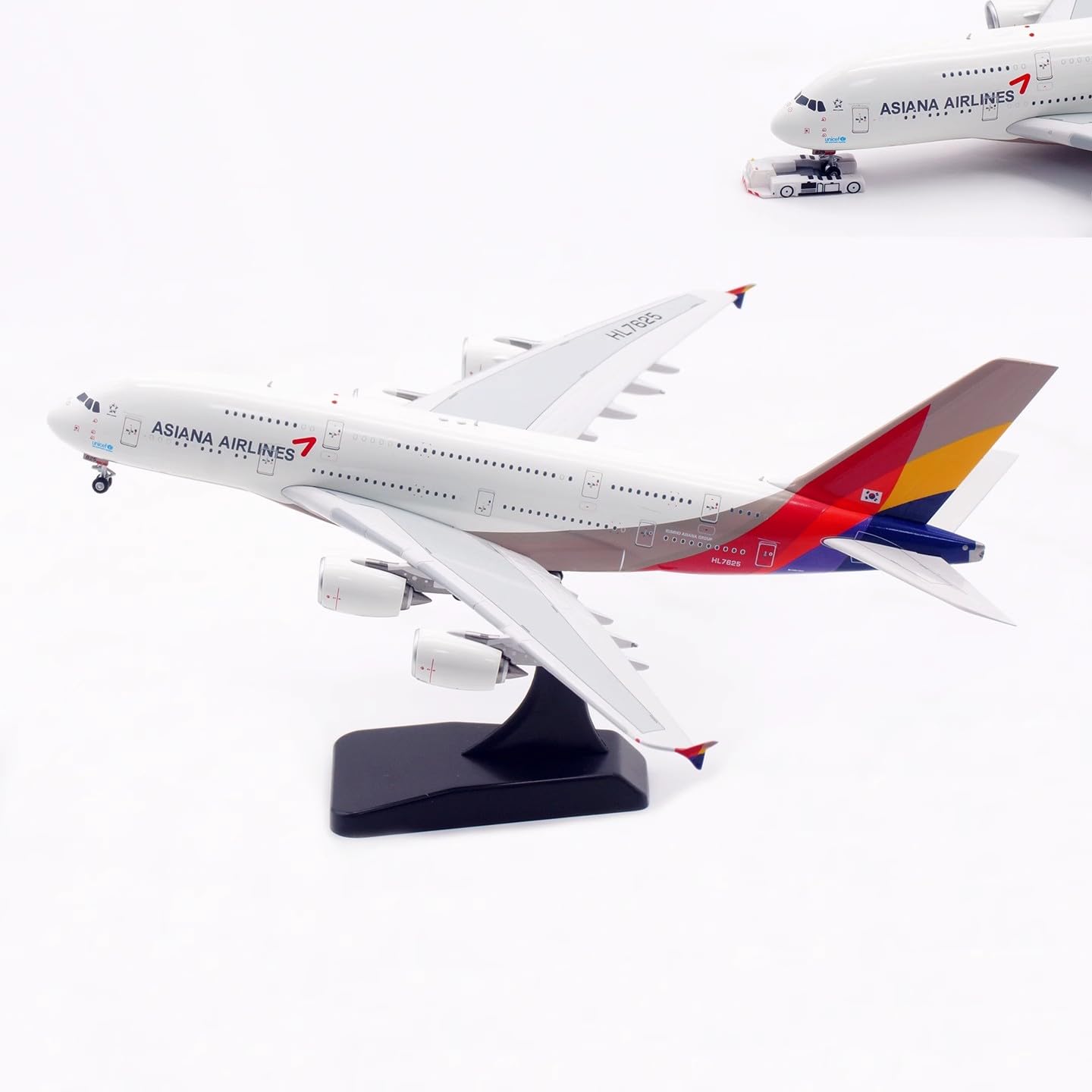 アシアナ航空 エアバスA380 1/400スケール Airbus New Mould! Aviation 400 Asiana Airlines Airbus A380 [HL7626