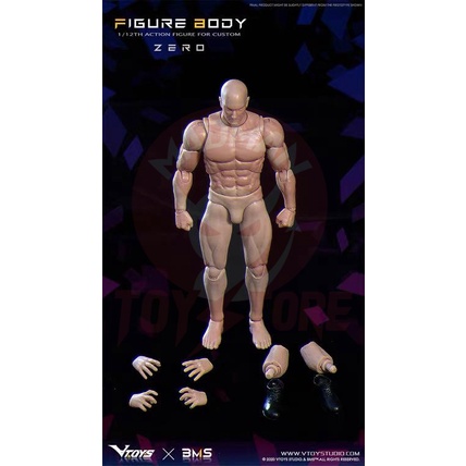 Figure Body Zero Black 1/12 Scale Figure Body