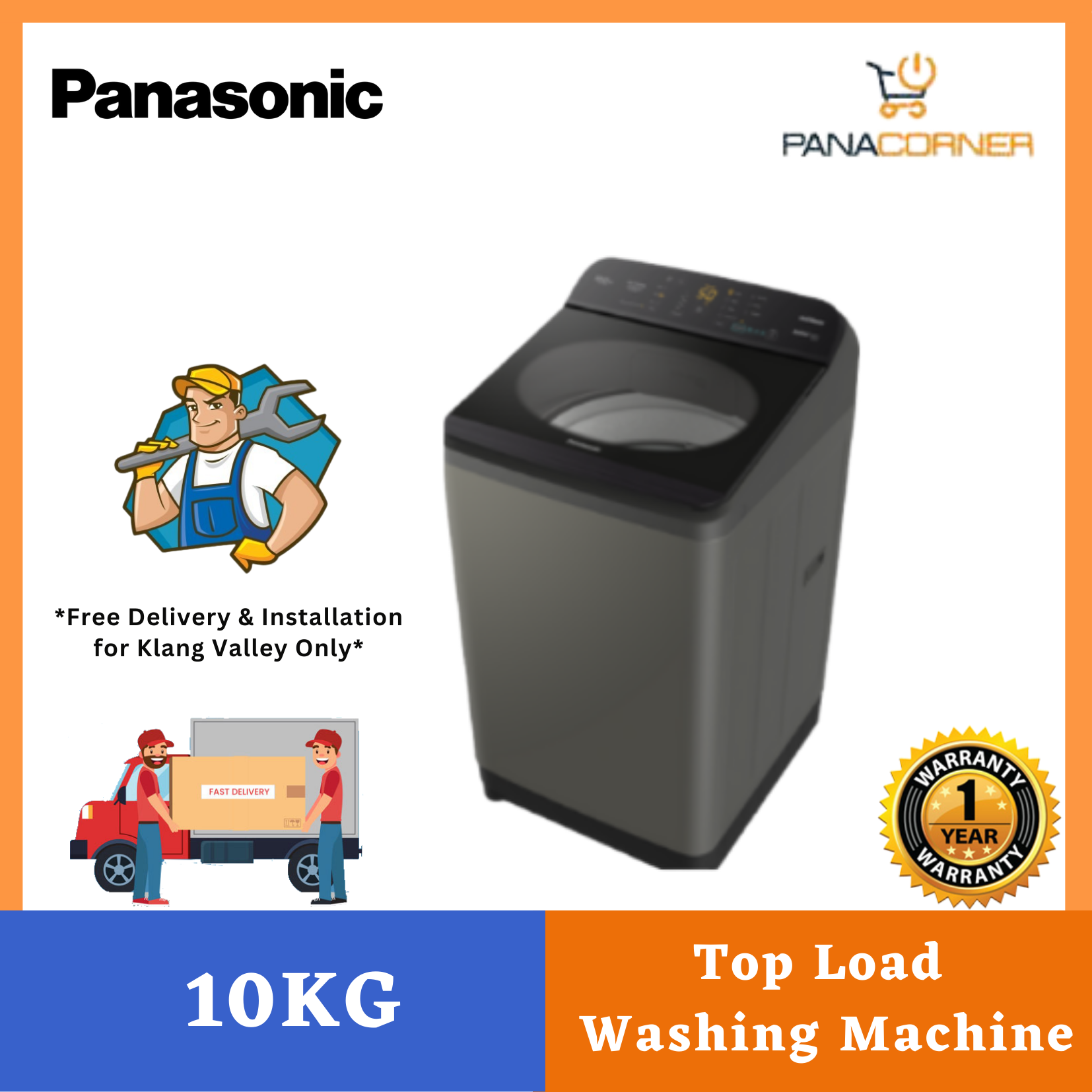 Panasonic Washing Machine 10KG Price & Promotion-Sep 2026 | BigGo Malaysia