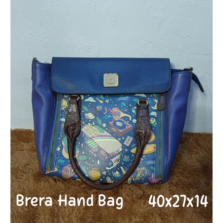 SALE!!! AUTHENTIC ART FEVER BY BRERA 2 WAY LEATHER BAG P2,000.00