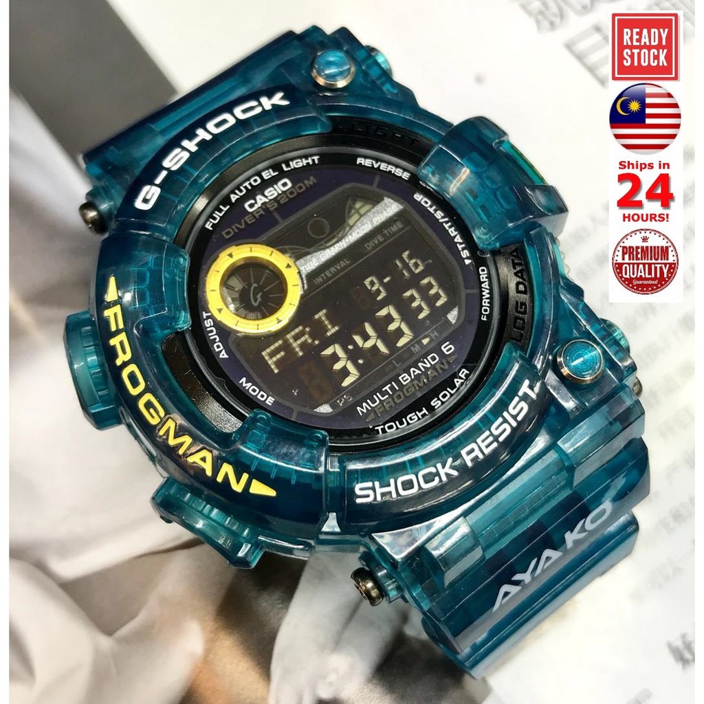 G shock frogman hot sale jelly original