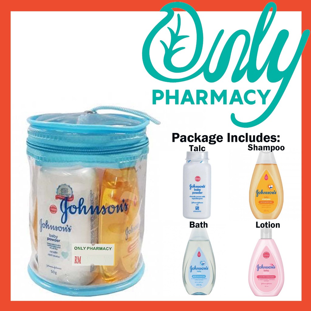 Johnson's baby travel sales pack