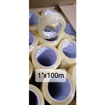 Clear Packaging Tape 1 inches 2 inches 50m 100m Strong Adhesive