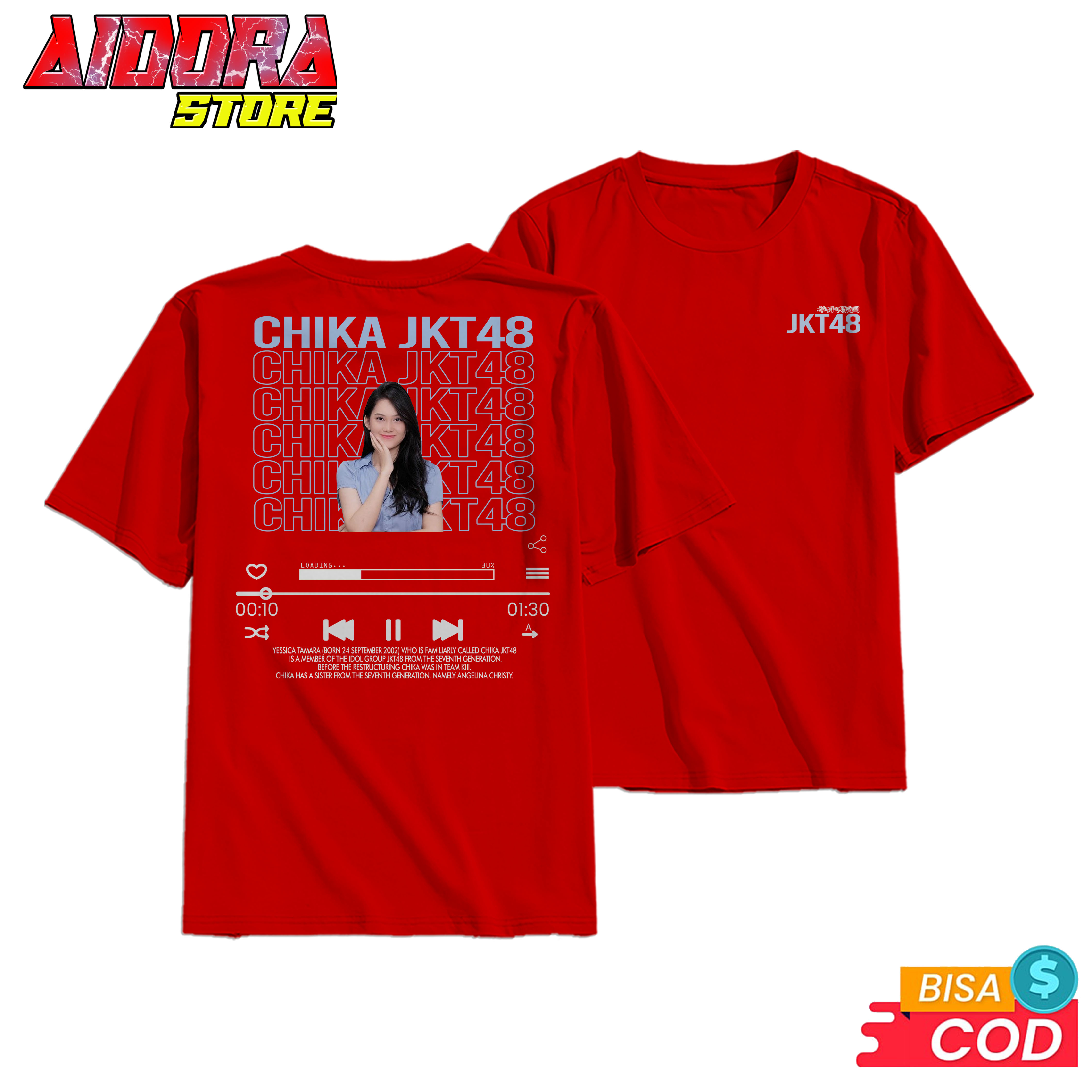 Harga Kaos Jkt48 Chika Terbaru Oktober 2023 |BigGo Indonesia