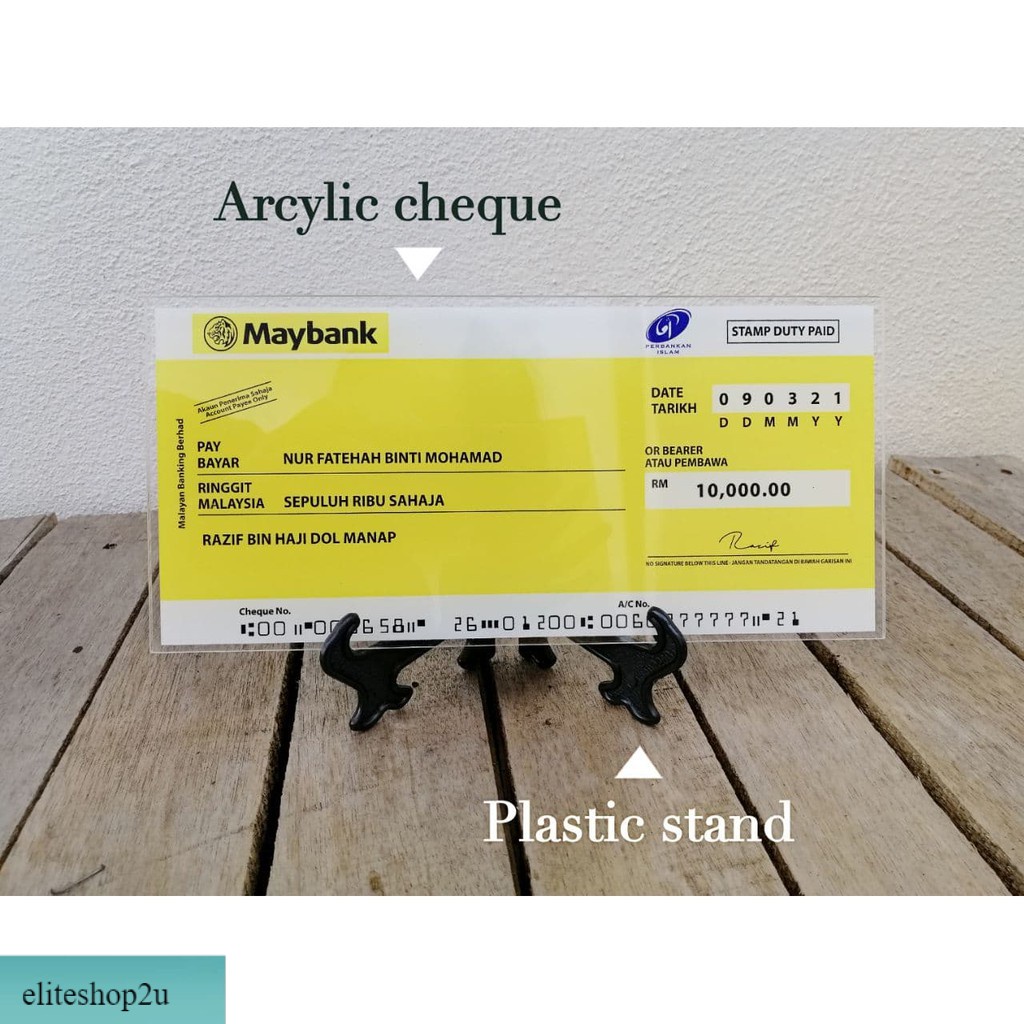 mock cheque Price & Promotion-Okt 2026 | BigGo Malaysia