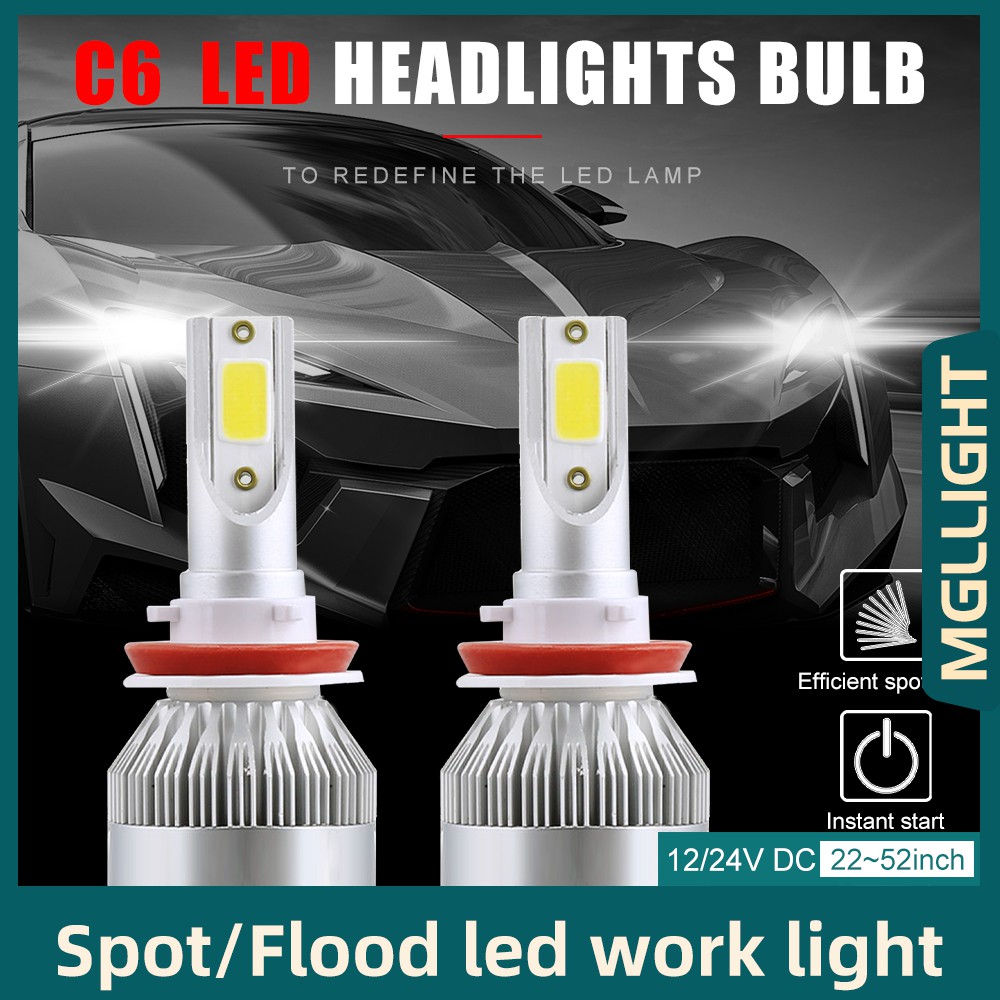 10Pcs H6W 434 BAX9S 12V 6W LED Bulb for Car Headlight Turn Signal Lamp Auto  Light Bulb C2R LED Bulbs Supplies - AliExpress