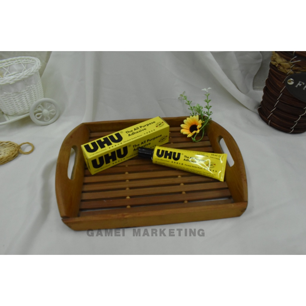 ORIGINAL UHU Glue/ Gam UHU - size available 7ml, 20ml, 60ml, 120ml