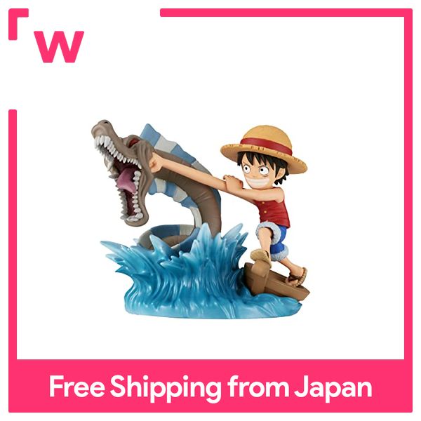 One Piece World Collectable Figure Log Stories Monkey D. Luffy vs Local Sea  Monster