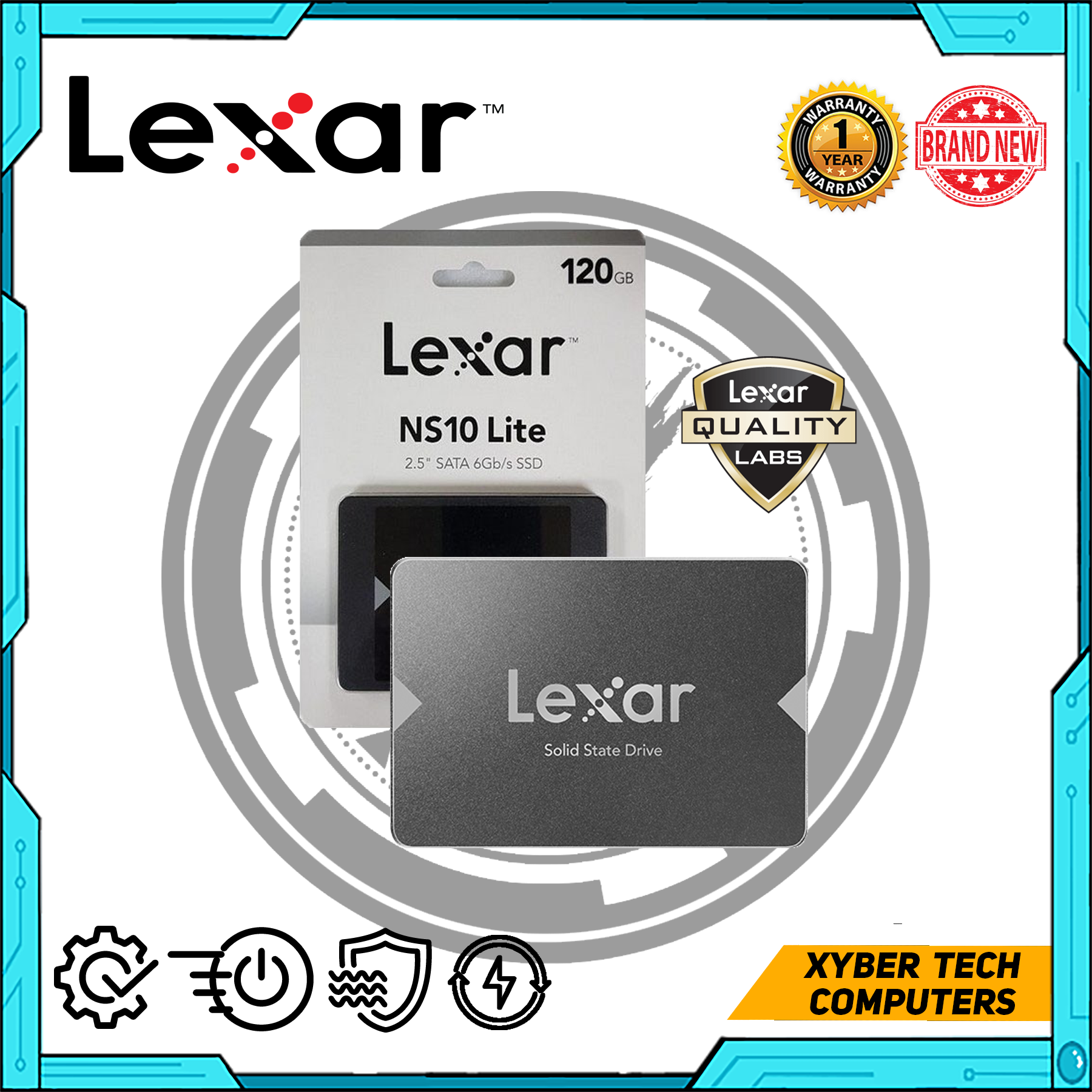 Lexar on sale ssd 120gb