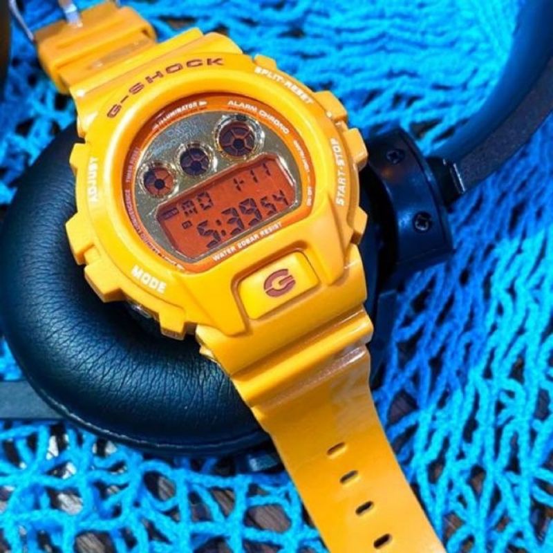 Gshock dw6900 2024 kuning