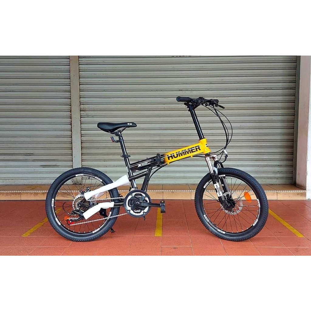 Hummer folding cheap bike 20 inch