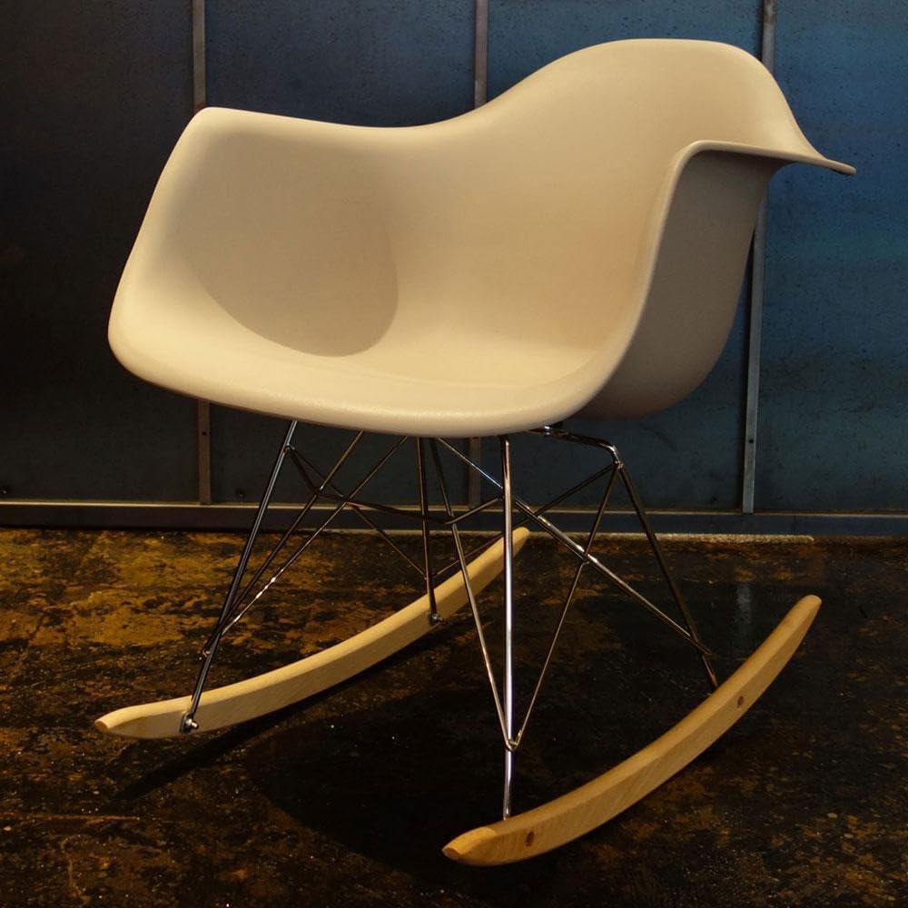 イームズ RAR シェルチェアー イス 椅子 Eames ライトグレー/NT イームズチェア Eames DAR 【スチール脚/完成品】 | 家具