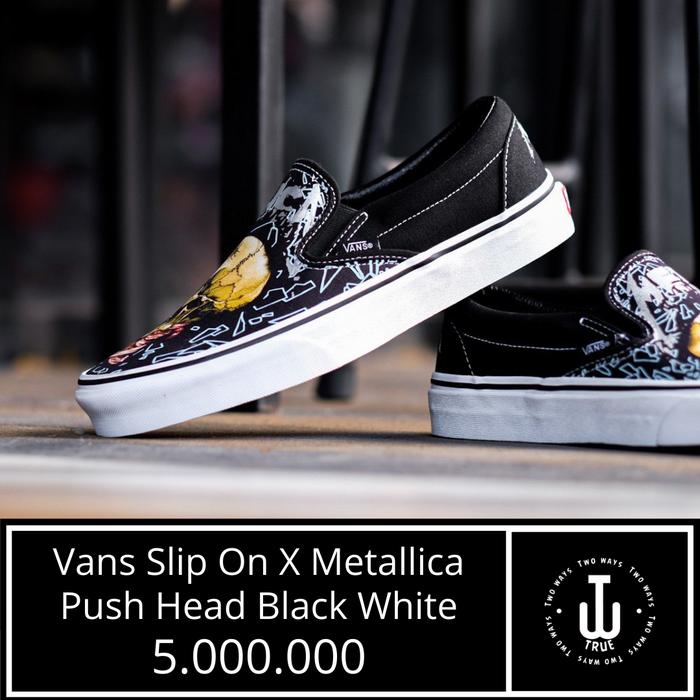 Harga sepatu vans metallica online