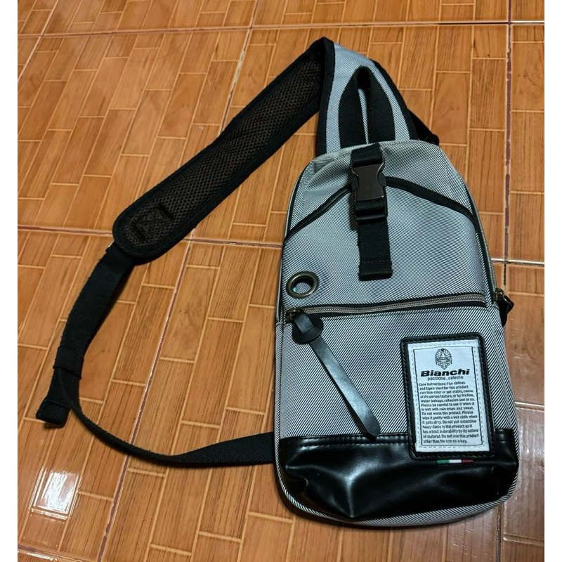 Bianchi sling bag sale