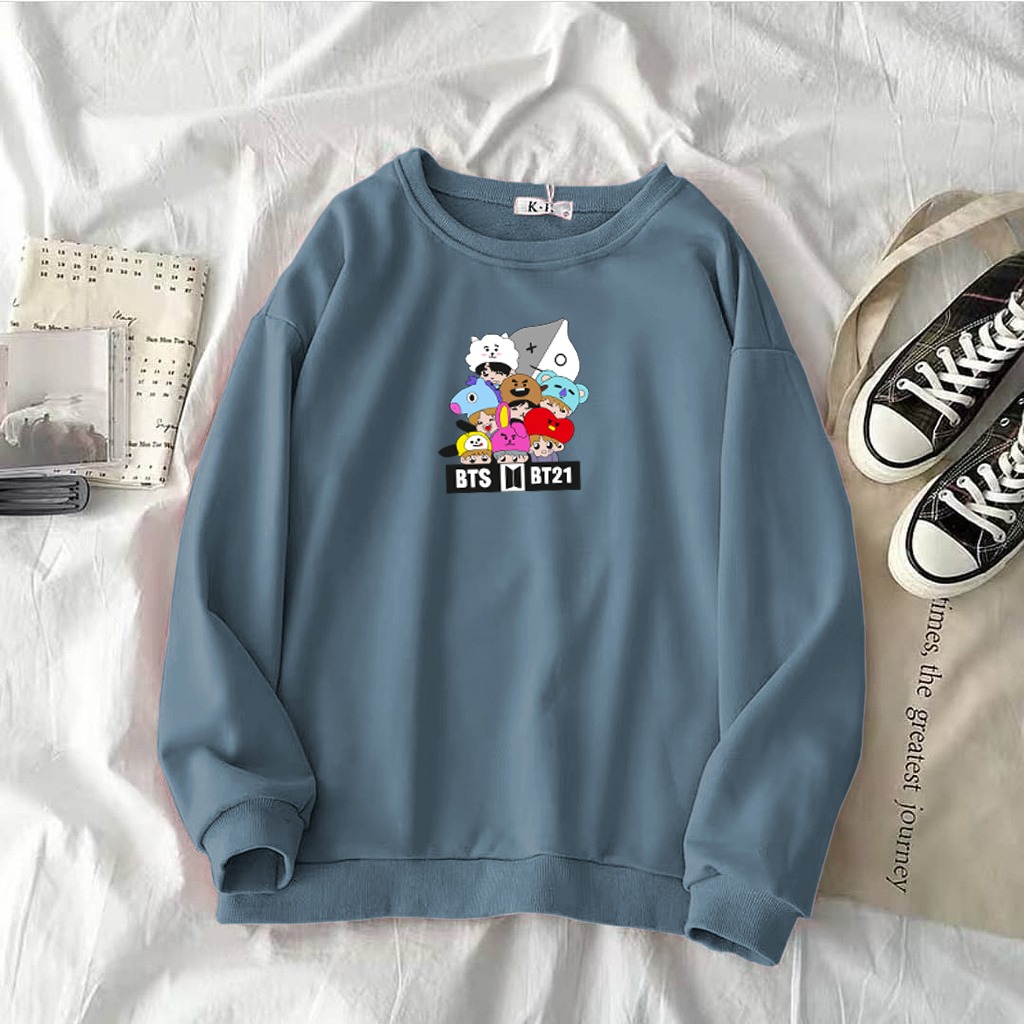 Harga bt21 sweater sweater bts sweater oversize sweater bt21