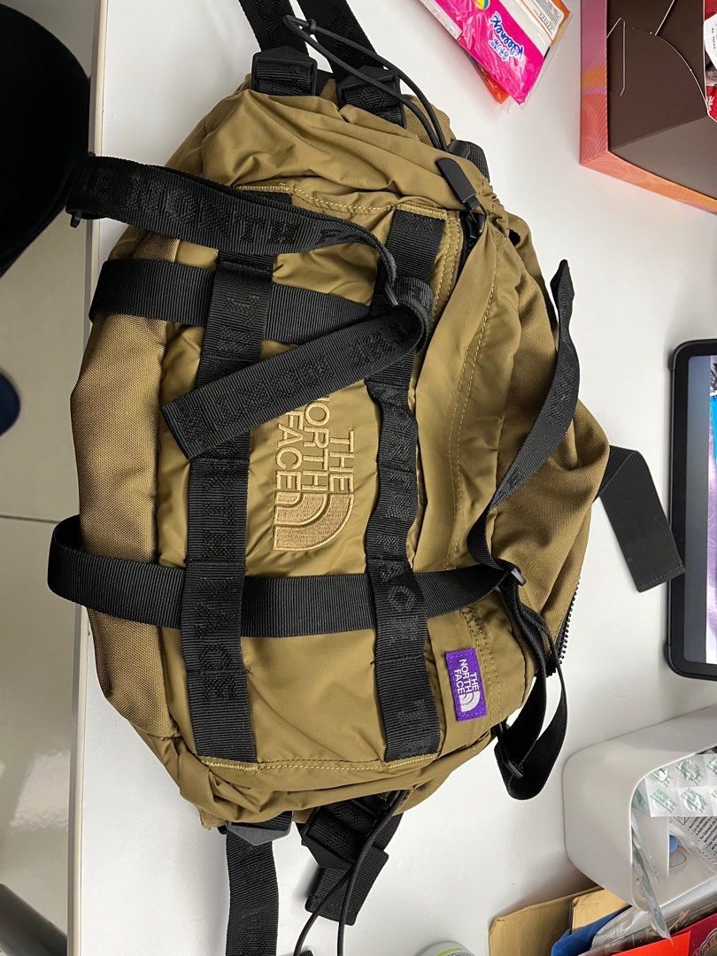 The north face purple new arrivals label cordura nylon lumber pack